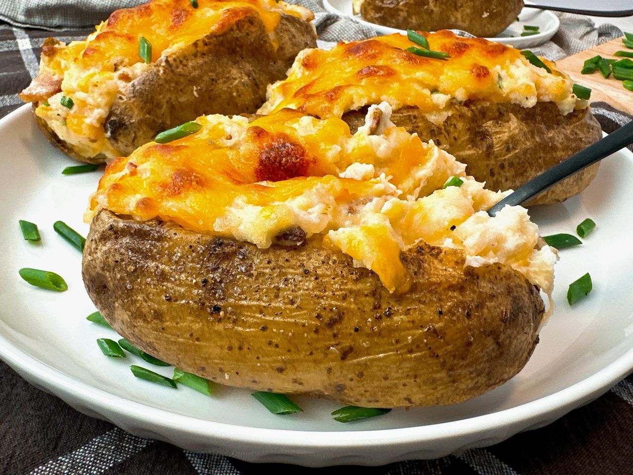 twice baked potatoes