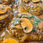 salisbury steaks with mushroom gravy