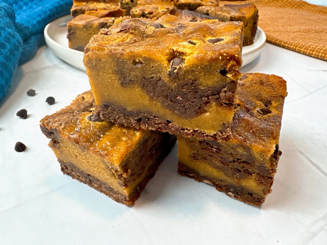 pumpkin brownies