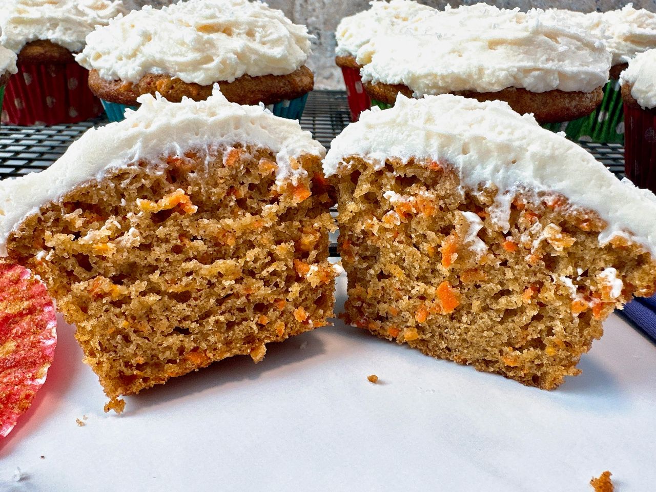 carrot cake cupcakes