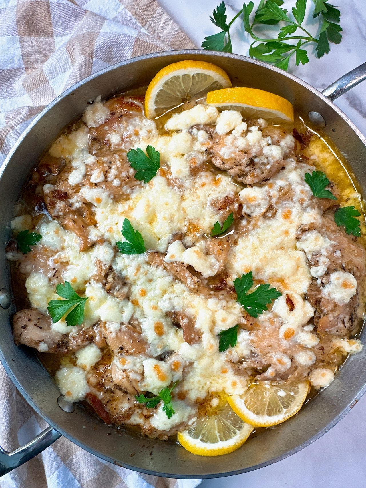 feta herb chicken
