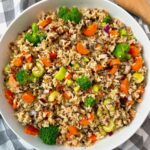 rice and vegetable salad