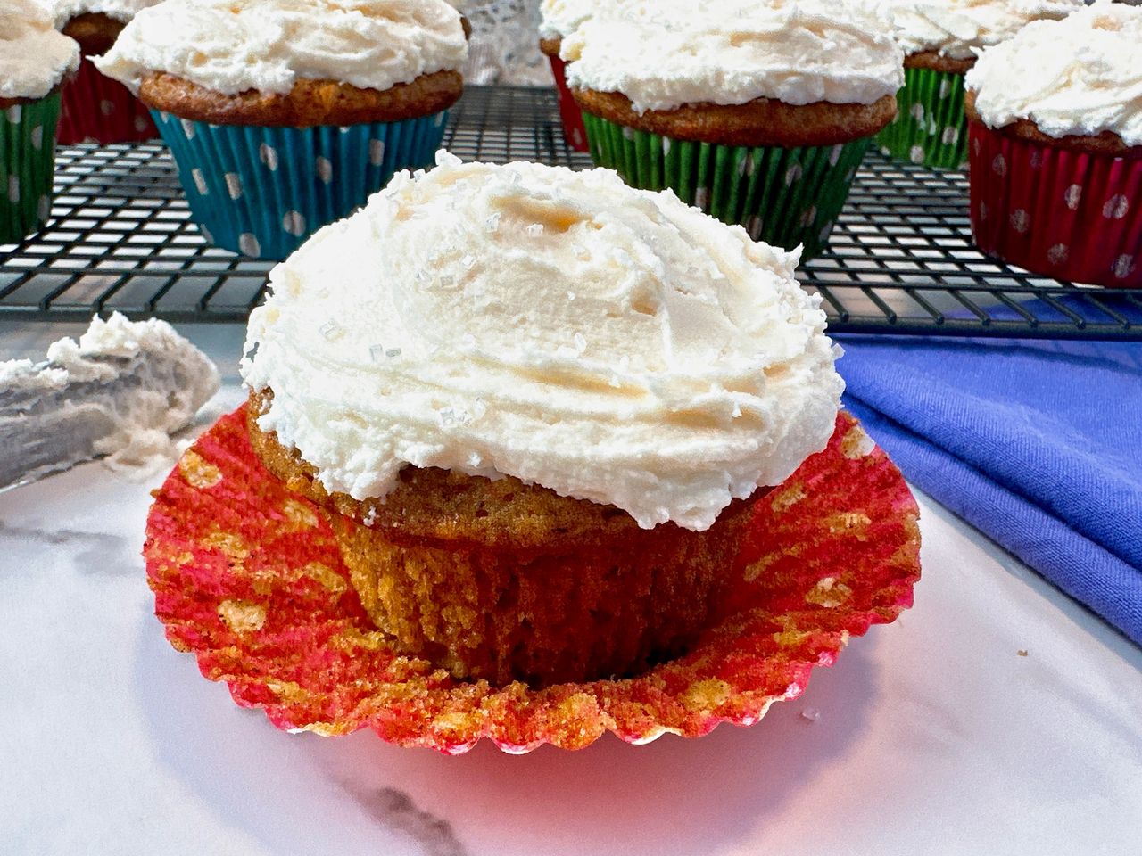 carrot cake cupcakes