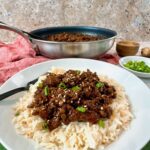 ginger beef over rice