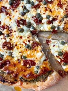 mediterranean pizza
