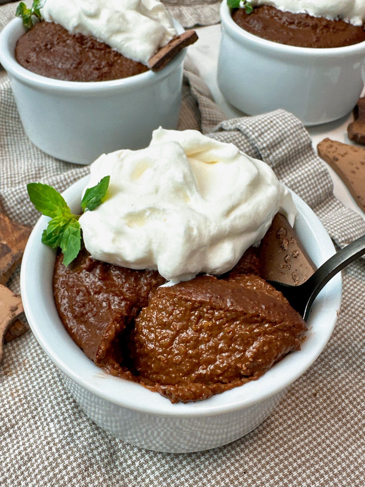 Estonian kama pudding