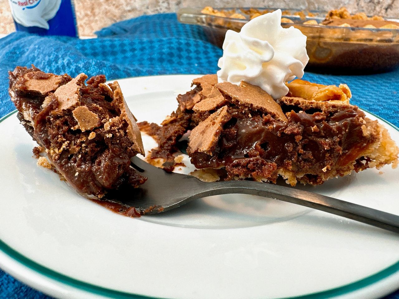 Chocolate chess pie