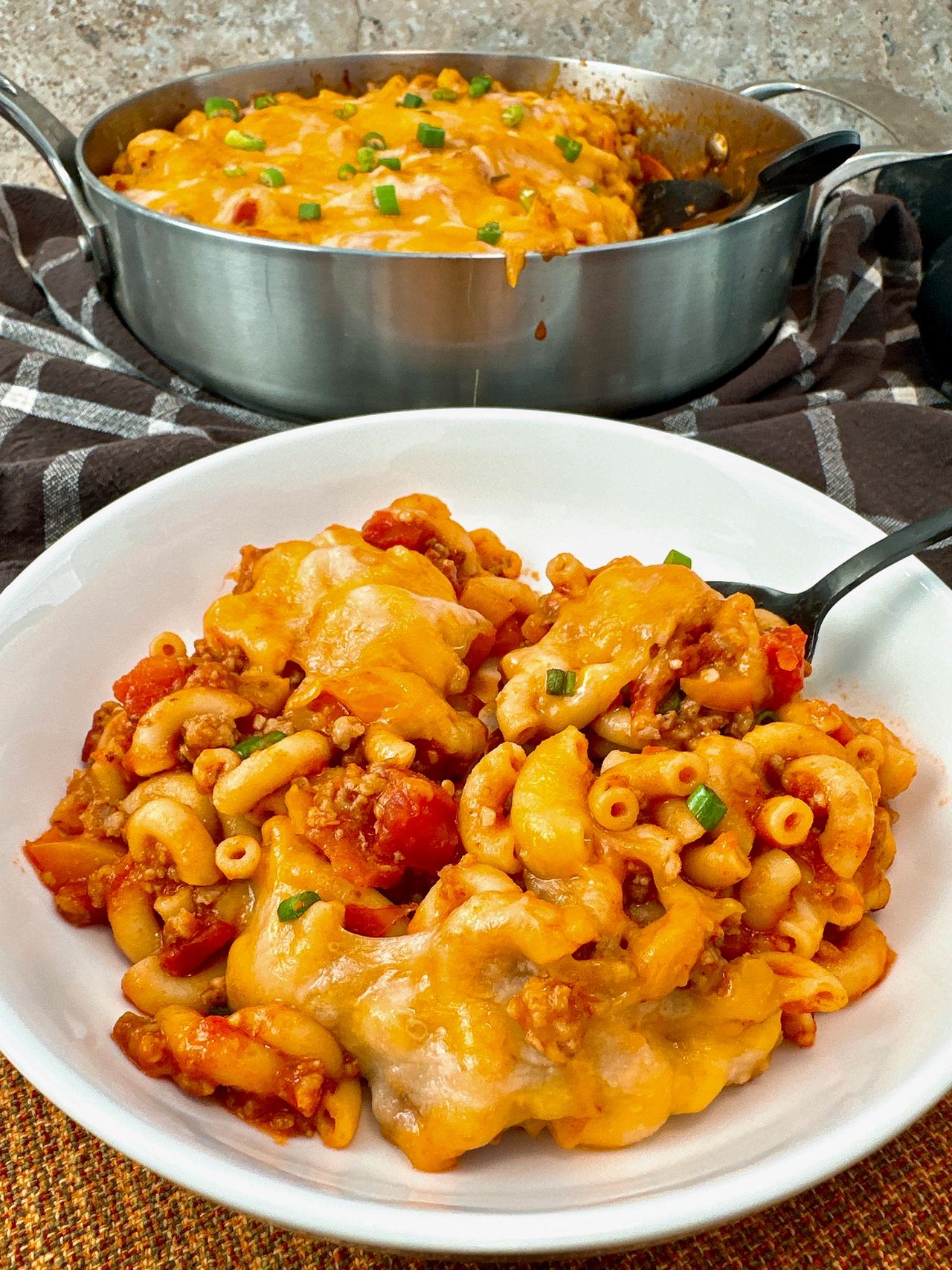 taco sausage and pasta