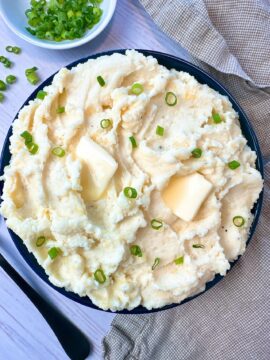 mashed potatoes