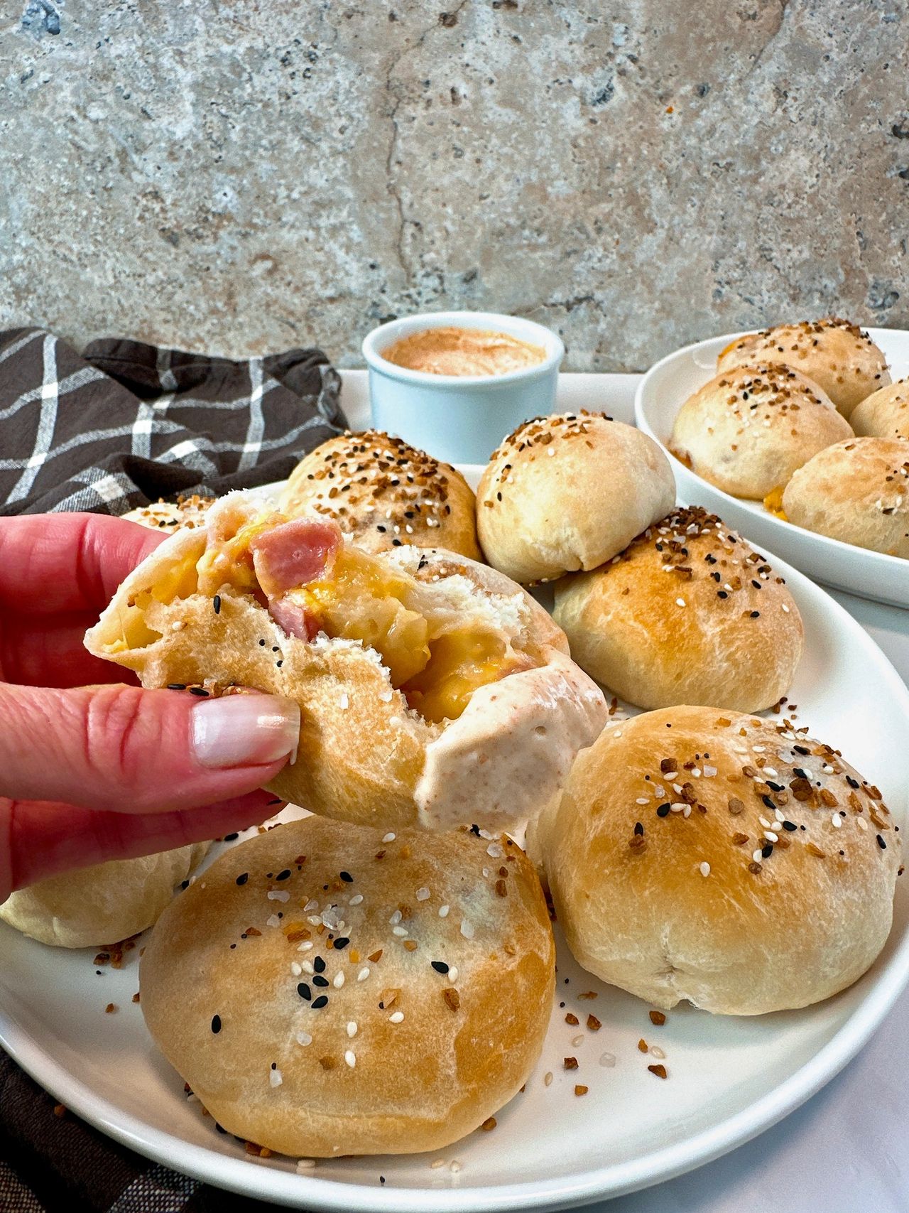 ham and cheese pockets