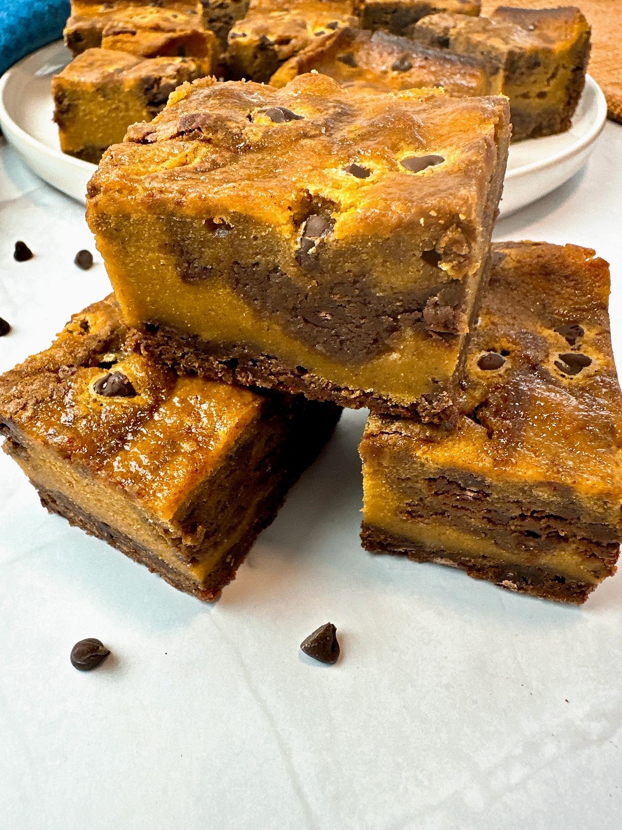pumpkin brownies