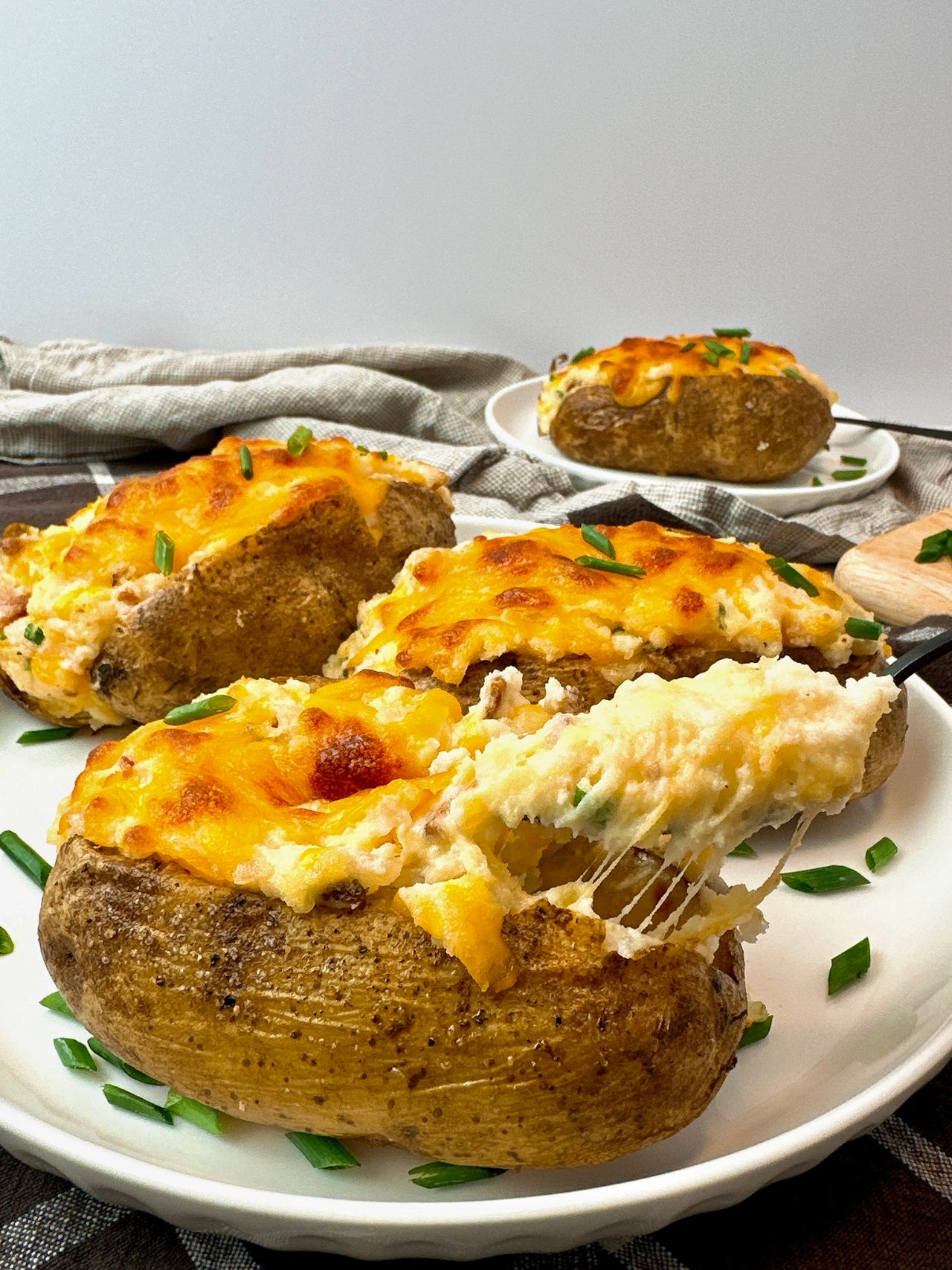 twice baked potatoes