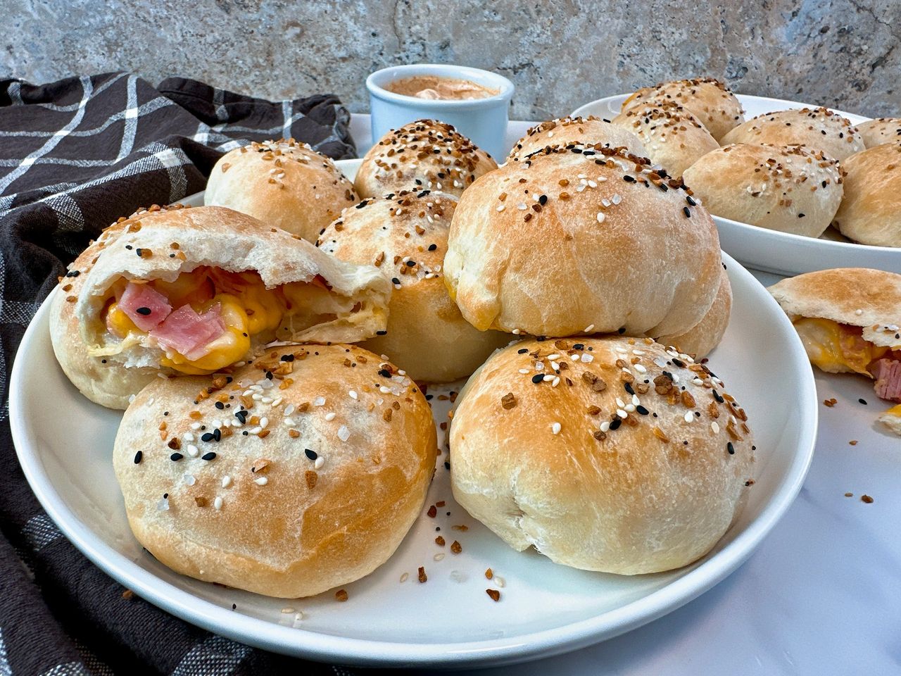 ham and cheese pockets