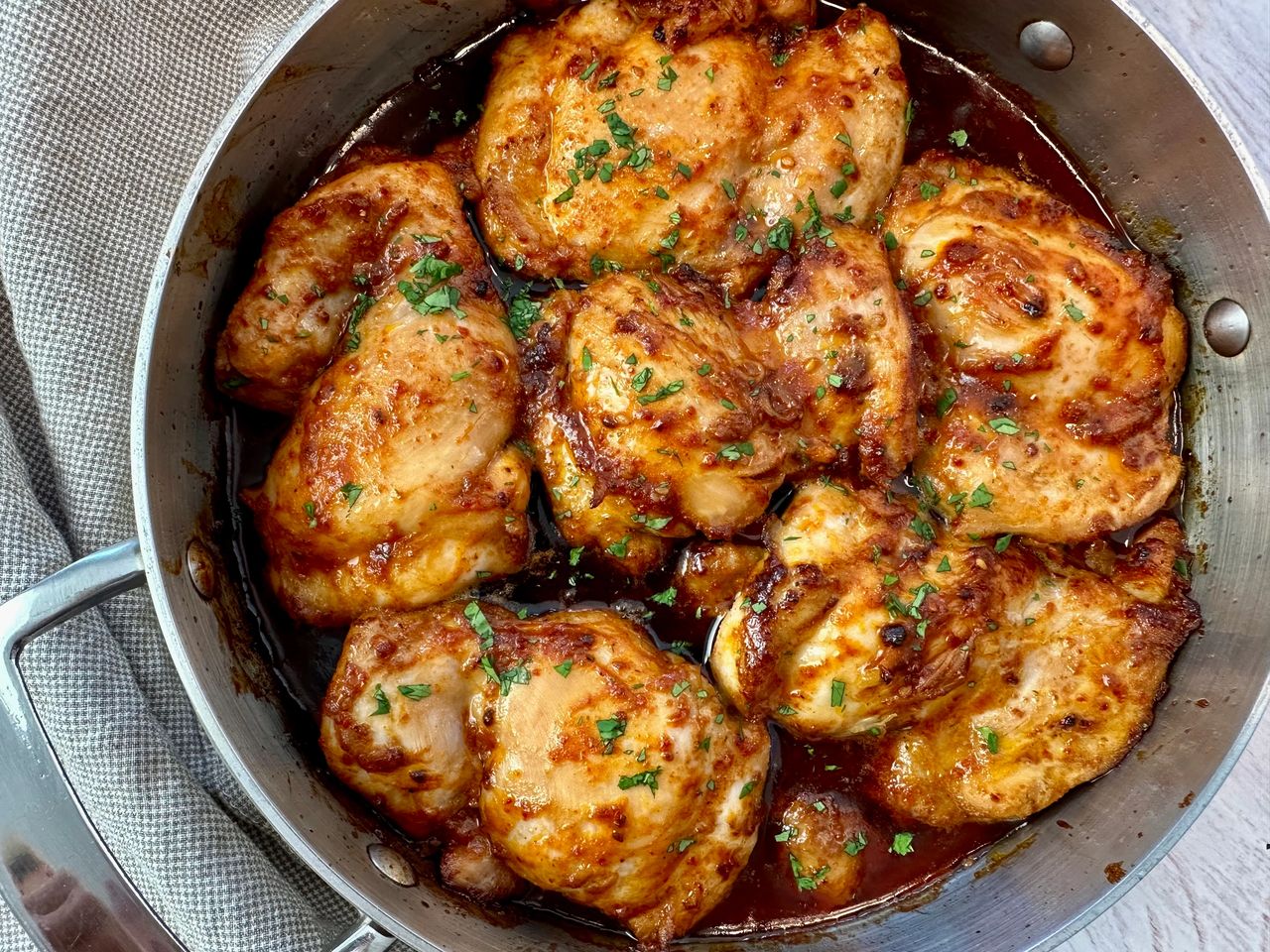 gochujang chicken thighs