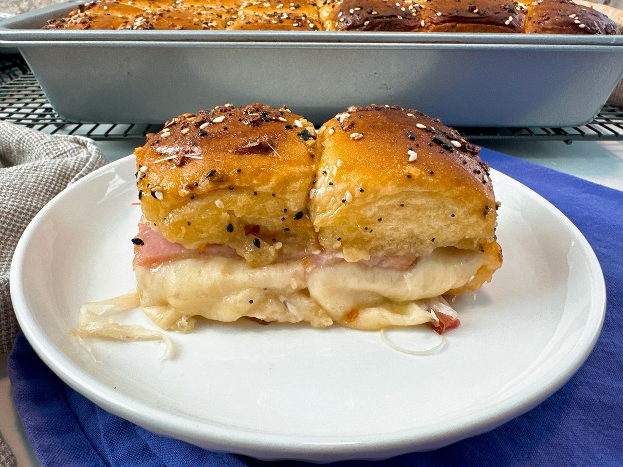 ham and cheese sliders
