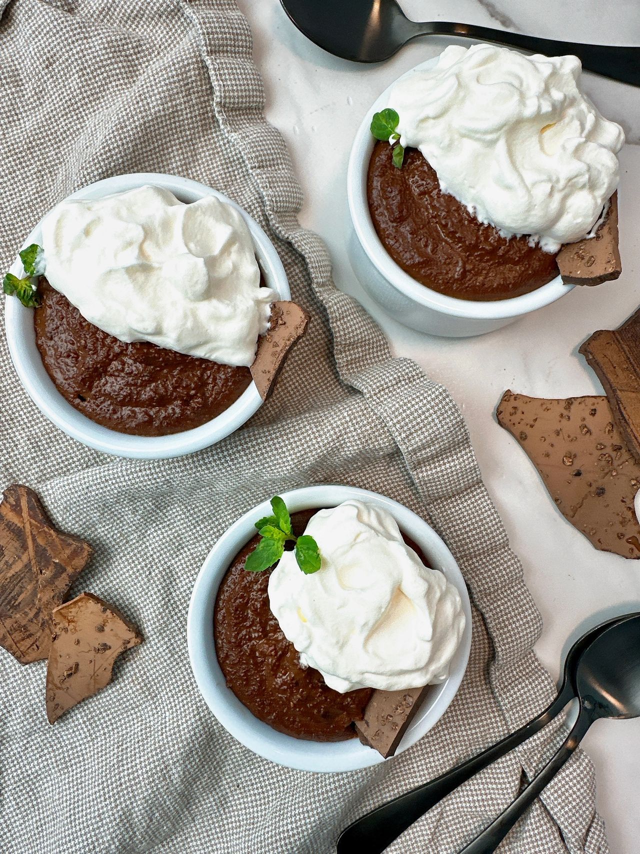 Estonian kama pudding