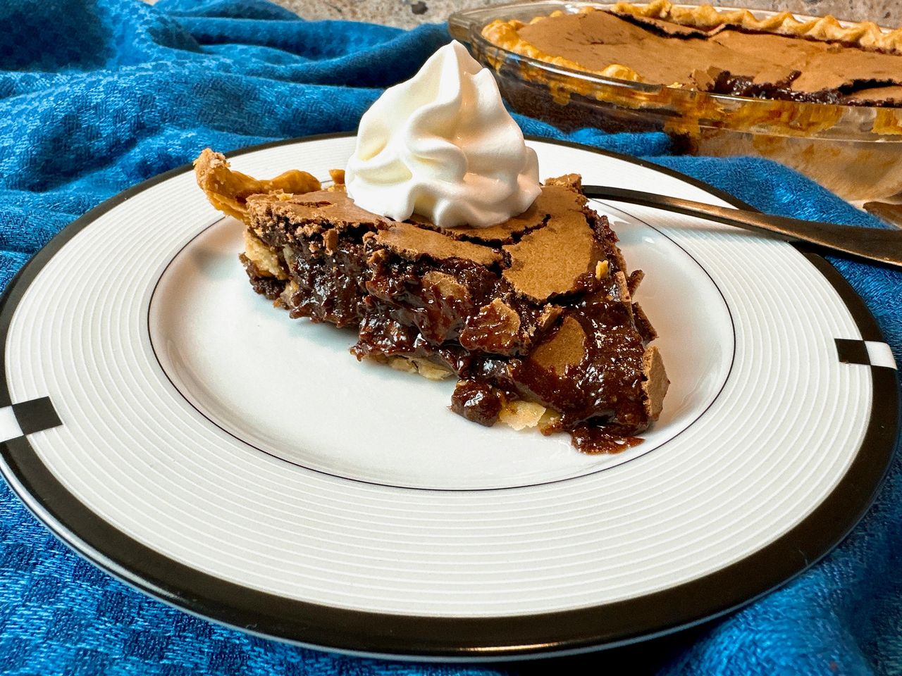 Chocolate chess pie