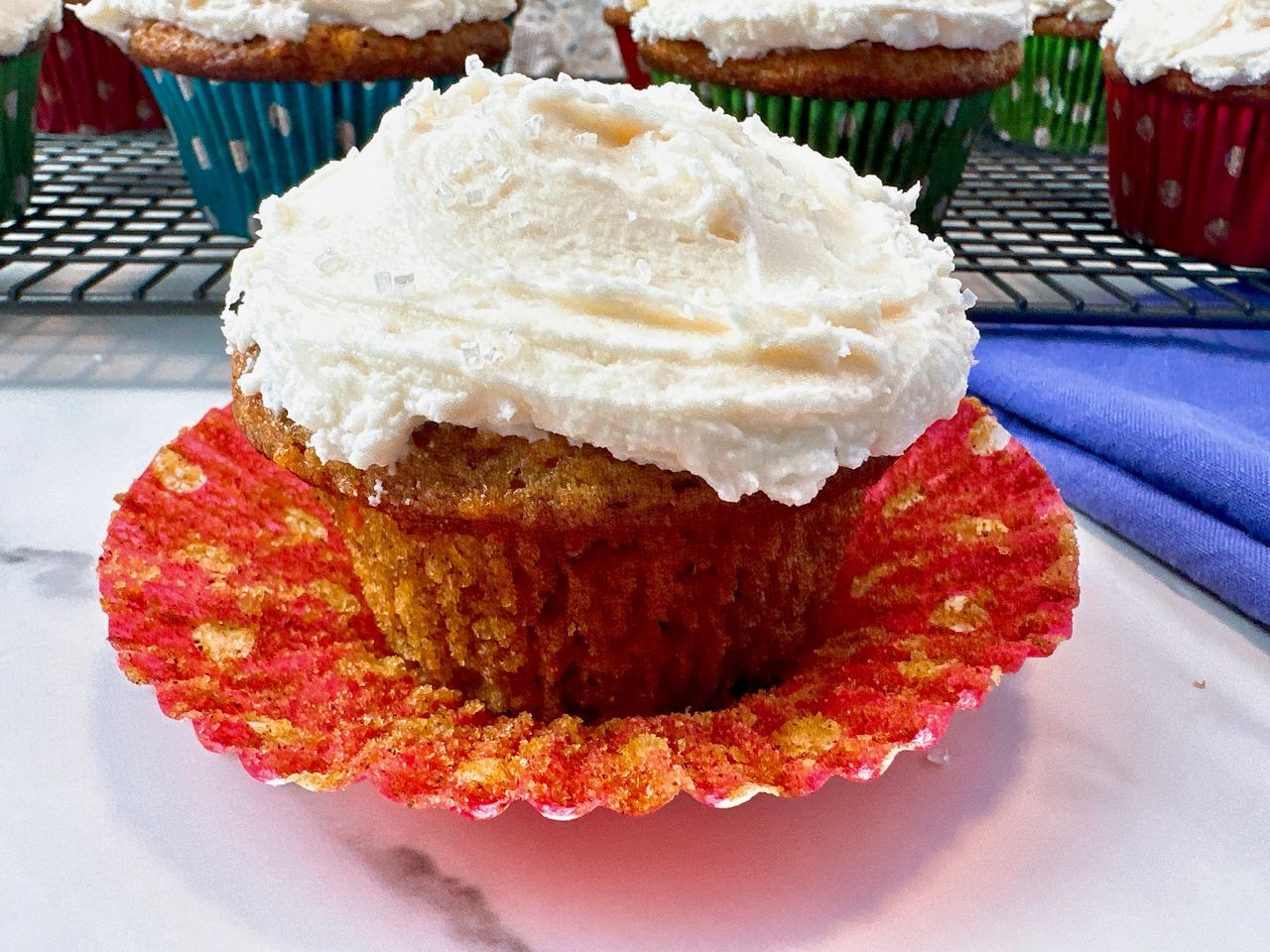 carrot cake cupcakes