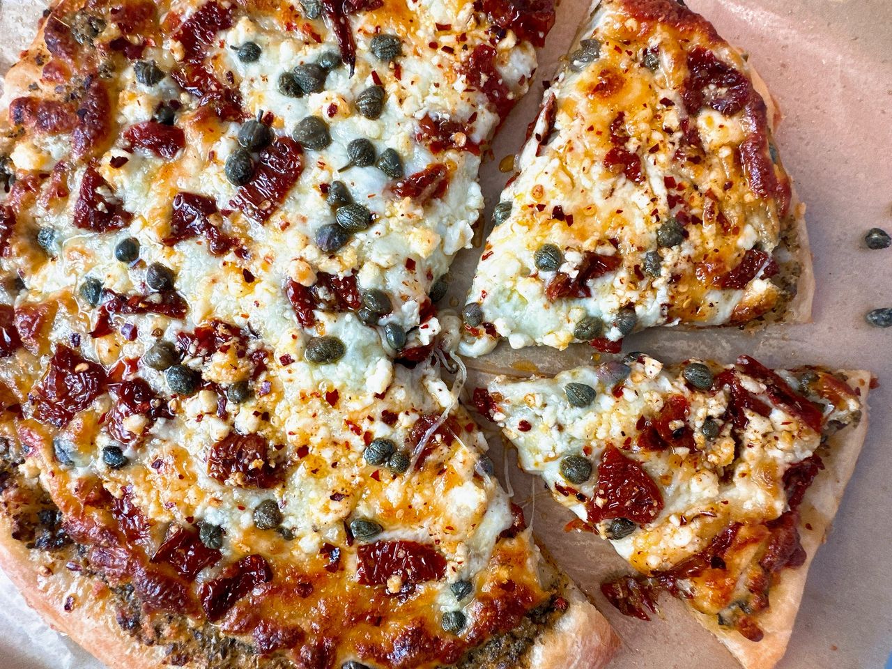 mediterranean pizza