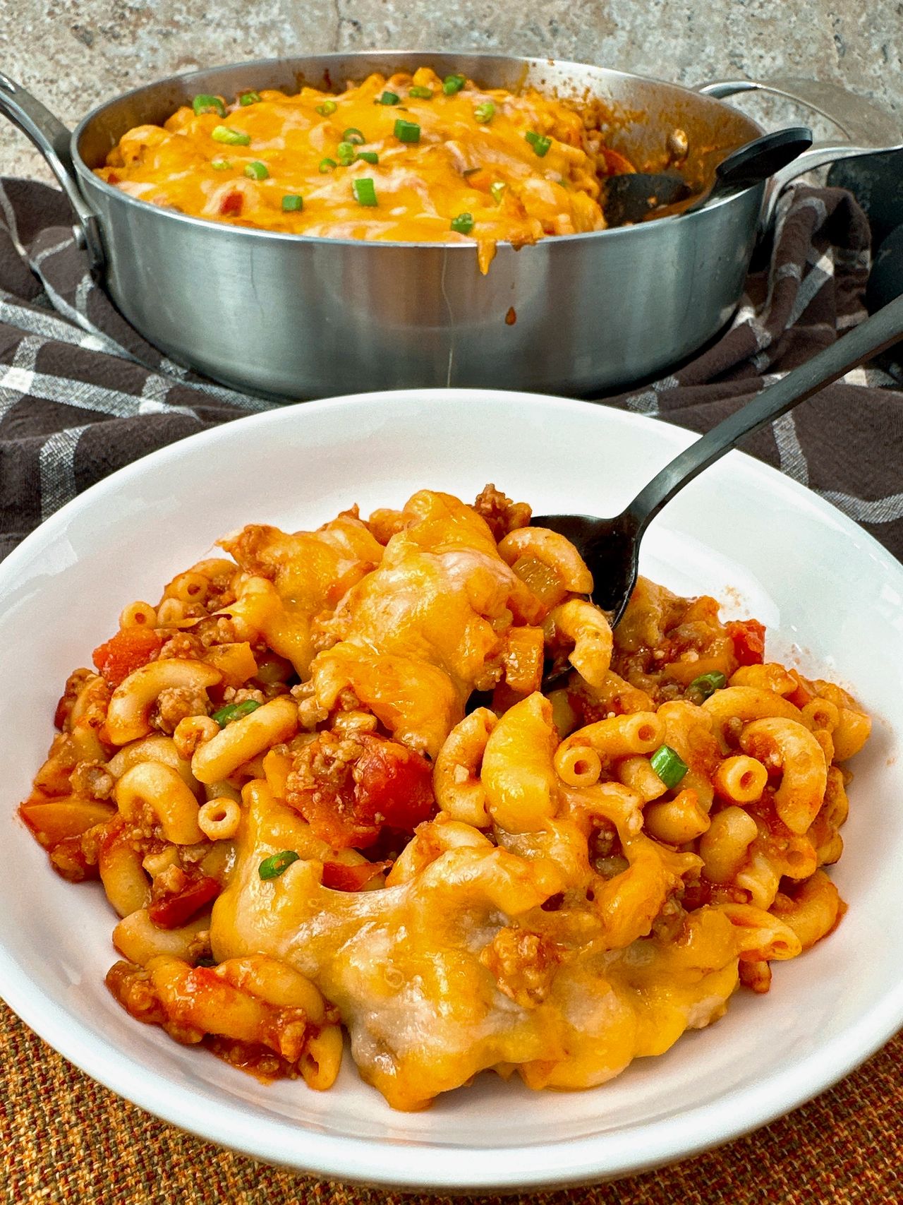 taco sausage and pasta