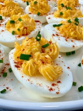 deviled eggs
