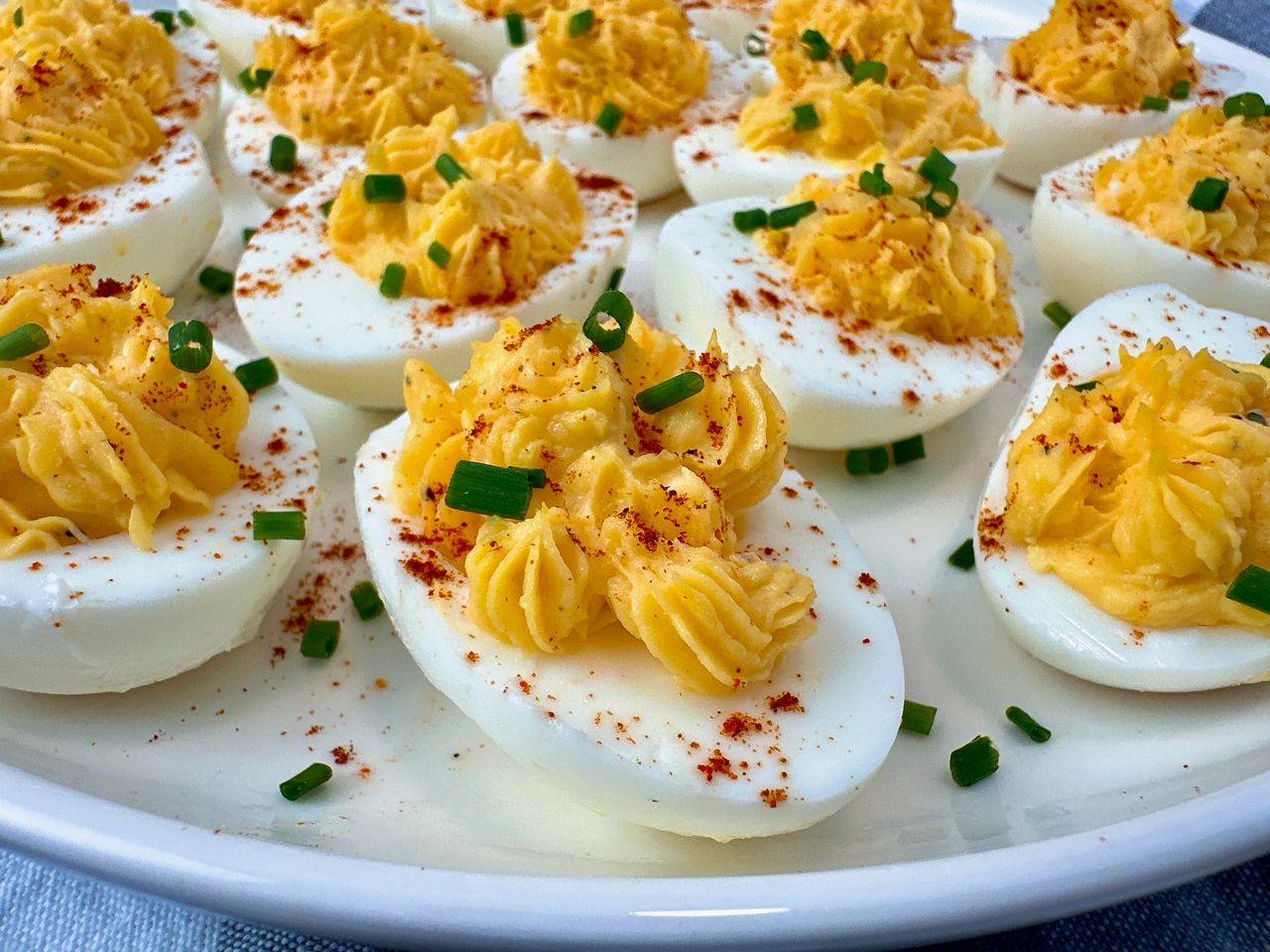deviled eggs