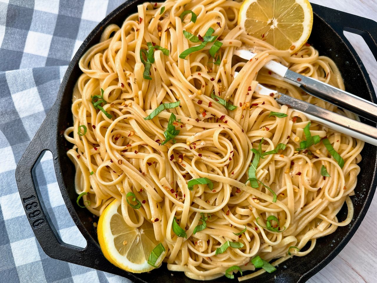 linguine with lemon and parmesan 