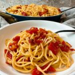 spaghetti with fresh tomatoes