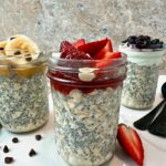overnight oats in mason jars