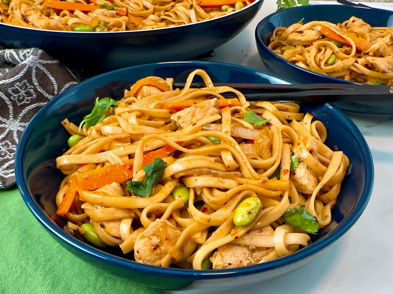 chicken and noodles