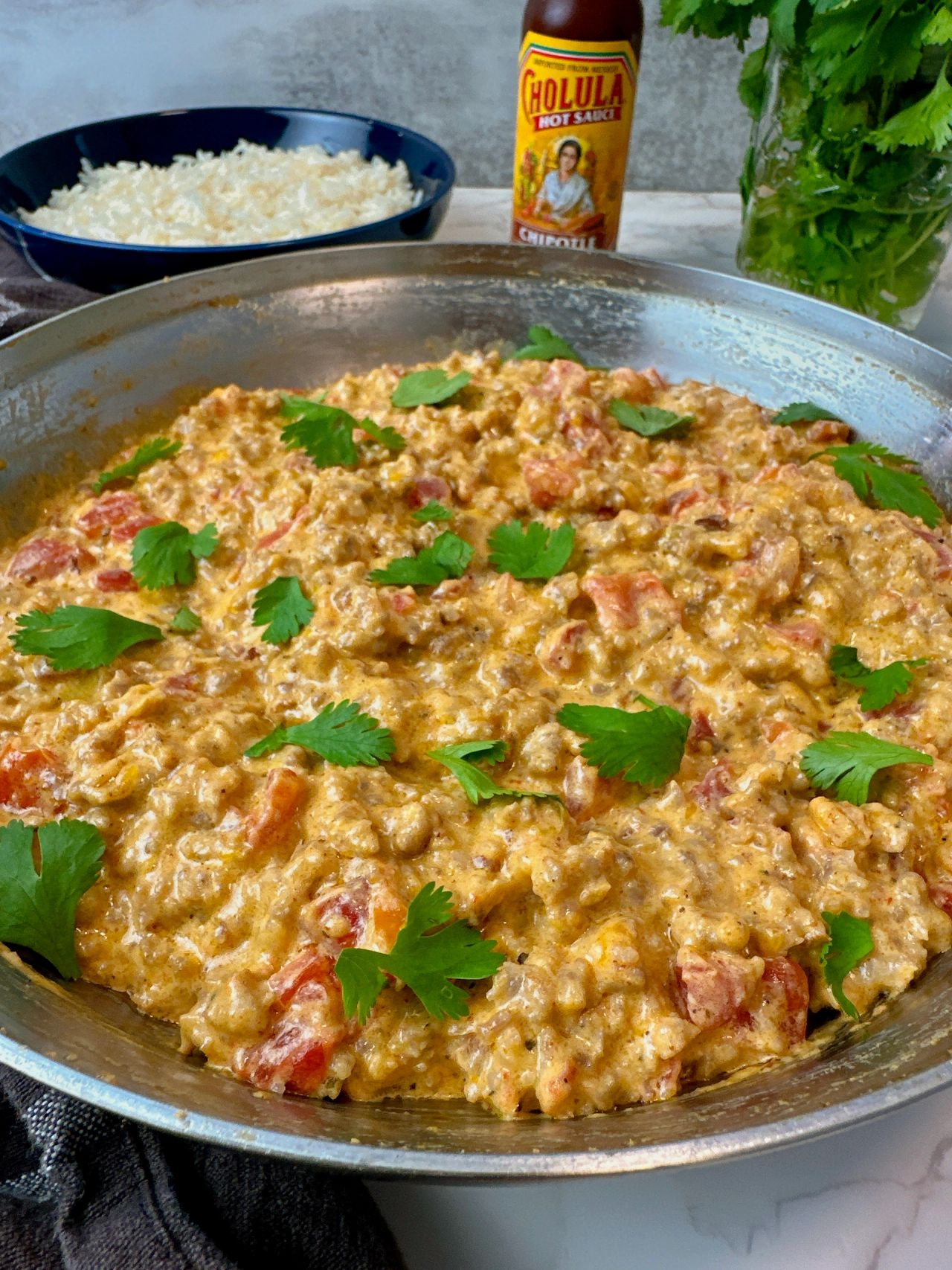 sausage queso