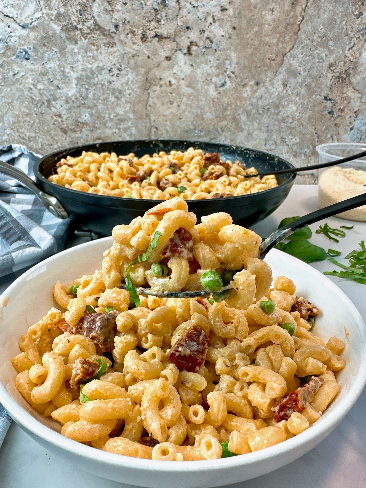 pasta with parmesan