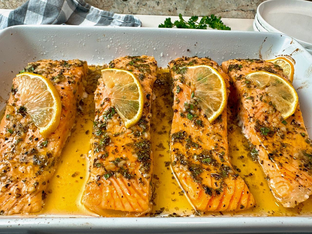 Easy Baked Salmon Easy Baked Salmon
