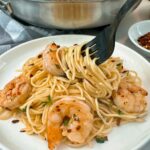 garlic shrimp and pasta