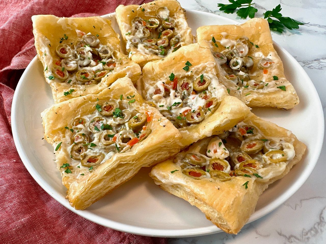 puff pastry squares