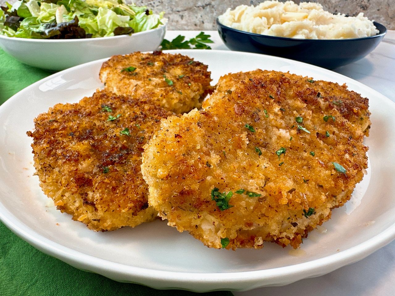 crispy pork chops