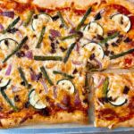 grilled vegetable pizza