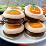 sugar cookies filled with chocolate