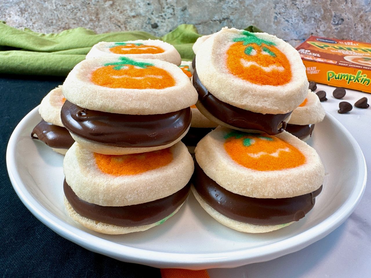Chocolate Filled Sugar Cookies