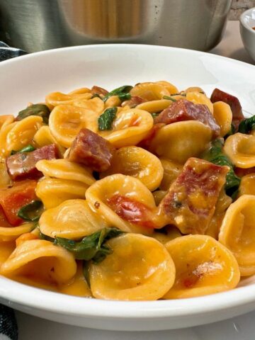 pasta with summer sausage