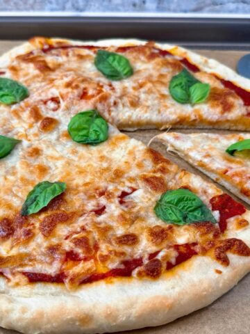 homemade pizza