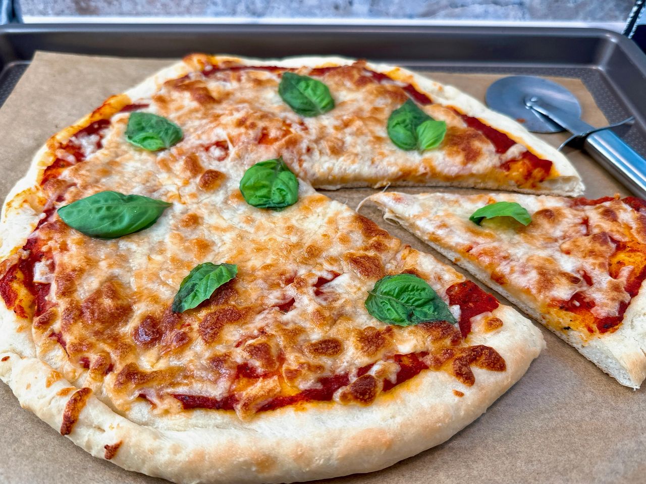 homemade pizza