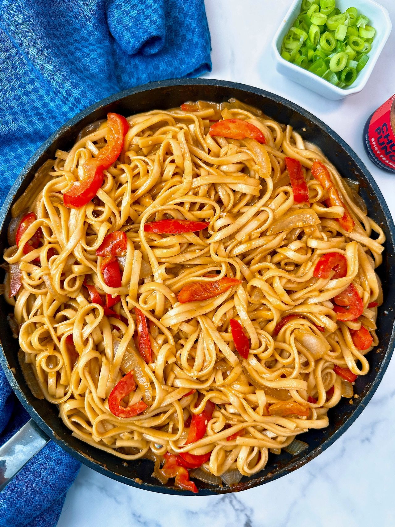 peanut noodles