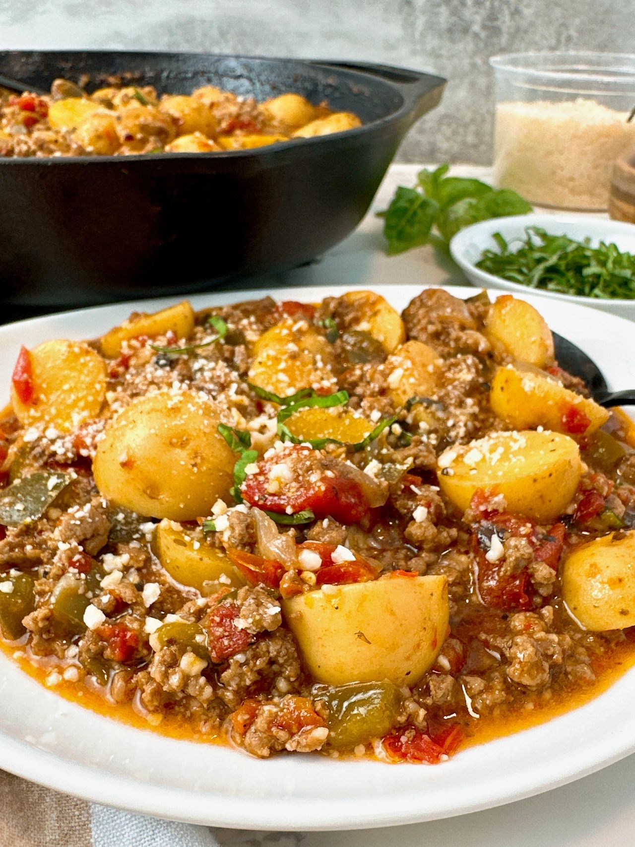 italian beef and potatoes