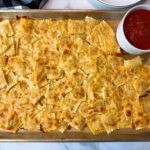 ravioli on a baking sheet