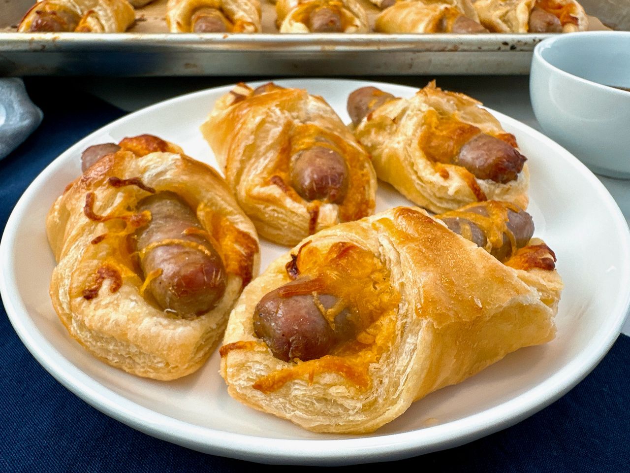 Sausage and Cheese Roll Ups