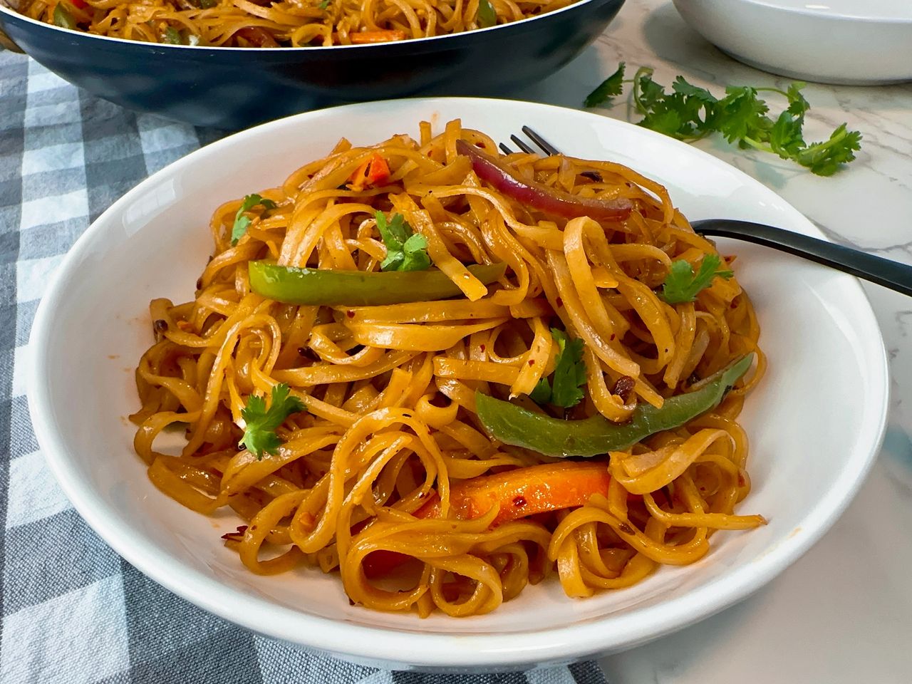 Rice Noodle Stir Fry Rice Noodle Stir Fry