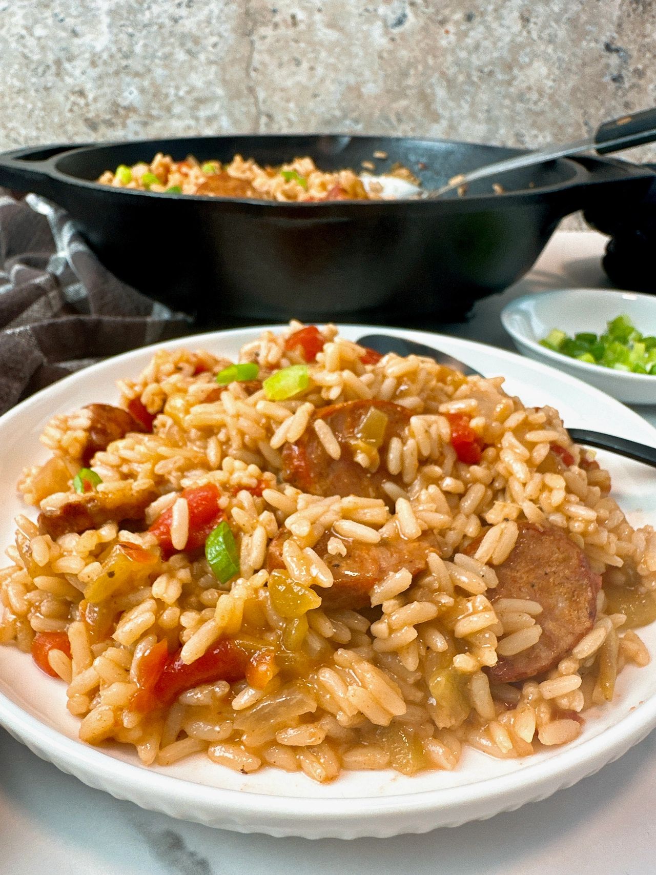 rice with chorizo
