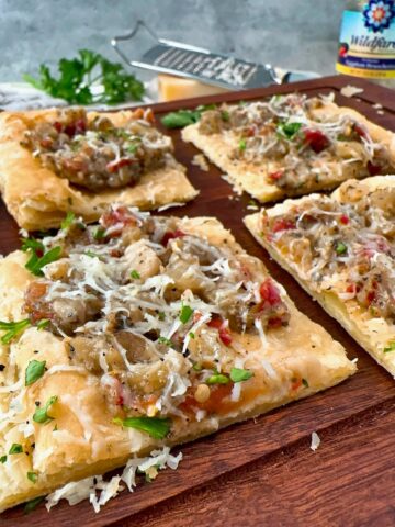 puff pastry bruschetta