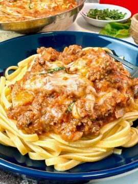 ground beef and pasta